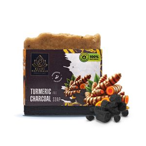 Handmade Turmeric & Charcoal Soap